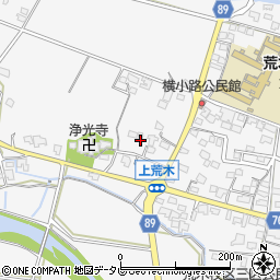 福岡県久留米市荒木町荒木1653周辺の地図