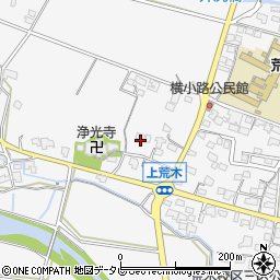 福岡県久留米市荒木町荒木1619周辺の地図