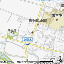 福岡県久留米市荒木町荒木1626周辺の地図