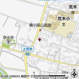 福岡県久留米市荒木町荒木1631-1周辺の地図