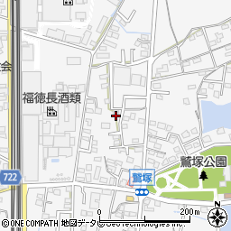福岡県久留米市荒木町荒木1259-2周辺の地図