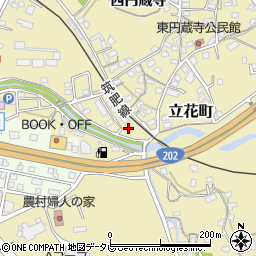 山口獣医科医院周辺の地図