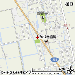 佐賀県小城市樋口963周辺の地図