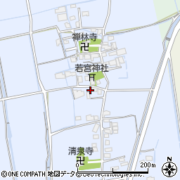 佐賀県小城市牛津町乙柳202周辺の地図