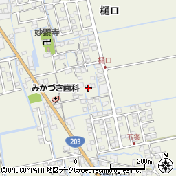佐賀県小城市樋口1146周辺の地図