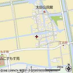 佐賀県神埼市千代田町詫田1087周辺の地図