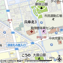 佐賀広域消防局周辺の地図
