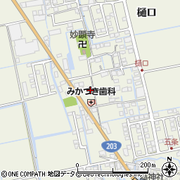 佐賀県小城市樋口1012周辺の地図