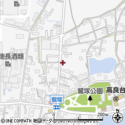 福岡県久留米市荒木町荒木1297-2周辺の地図