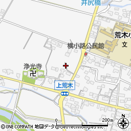 福岡県久留米市荒木町荒木1624周辺の地図
