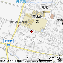 福岡県久留米市荒木町荒木1560周辺の地図