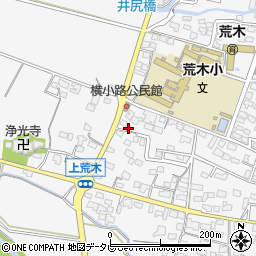 福岡県久留米市荒木町荒木1634周辺の地図