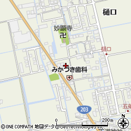 佐賀県小城市樋口1013周辺の地図