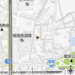 福岡県久留米市荒木町荒木1286-1周辺の地図