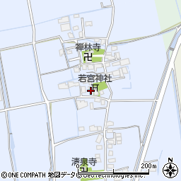 佐賀県小城市牛津町乙柳134周辺の地図