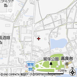 福岡県久留米市荒木町荒木559-25周辺の地図