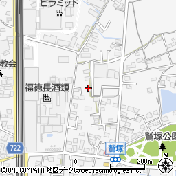 福岡県久留米市荒木町荒木1288周辺の地図