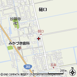 佐賀県小城市樋口1014周辺の地図