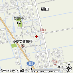 佐賀県小城市樋口1132周辺の地図