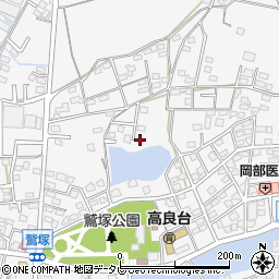 福岡県久留米市荒木町荒木558-37周辺の地図