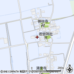 佐賀県小城市牛津町乙柳124周辺の地図