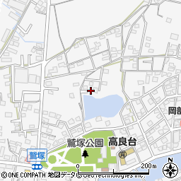 福岡県久留米市荒木町荒木558-27周辺の地図