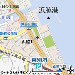 浜脇記念病院（親幸会）周辺の地図