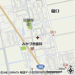 佐賀県小城市樋口1113周辺の地図