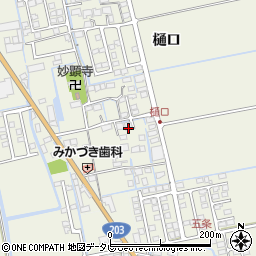 佐賀県小城市樋口1131周辺の地図