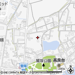 福岡県久留米市荒木町荒木559-14周辺の地図