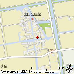 佐賀県神埼市千代田町詫田1106周辺の地図