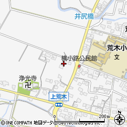 福岡県久留米市荒木町荒木1592-1周辺の地図