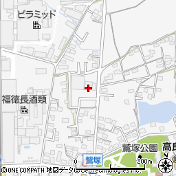 福岡県久留米市荒木町荒木1139周辺の地図