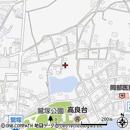福岡県久留米市荒木町荒木558-6周辺の地図