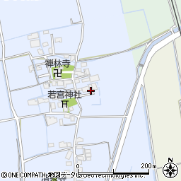 佐賀県小城市牛津町乙柳149周辺の地図