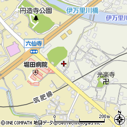 佐賀県伊万里市大坪町丙六仙寺周辺の地図