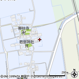 佐賀県小城市牛津町乙柳148周辺の地図