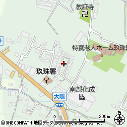 大分県玖珠郡玖珠町大隈241-14周辺の地図