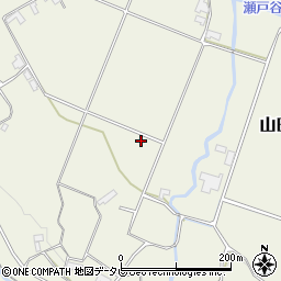 大分県玖珠郡玖珠町山田周辺の地図