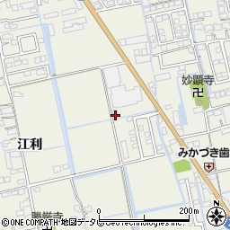 佐賀県小城市江利893周辺の地図