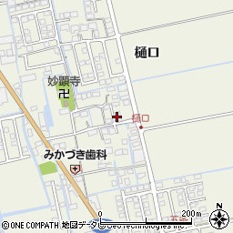 佐賀県小城市樋口1018周辺の地図