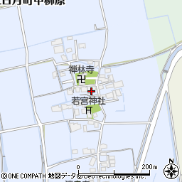 佐賀県小城市牛津町乙柳156周辺の地図