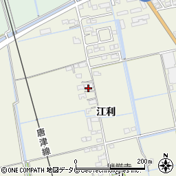 佐賀県小城市江利816周辺の地図