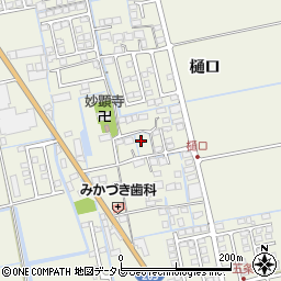 佐賀県小城市樋口1111周辺の地図