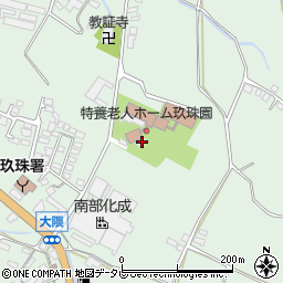 大分県玖珠郡玖珠町大隈316周辺の地図