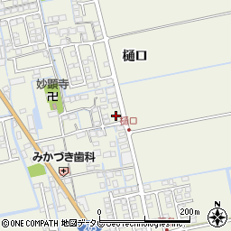 佐賀県小城市樋口1017周辺の地図