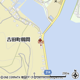愛媛県宇和島市吉田町鶴間292周辺の地図