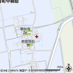 佐賀県小城市牛津町乙柳159周辺の地図
