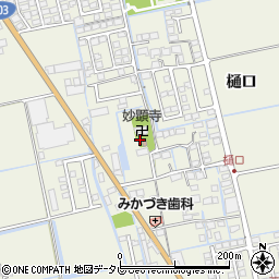 佐賀県小城市樋口1023周辺の地図