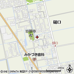 佐賀県小城市樋口1106周辺の地図